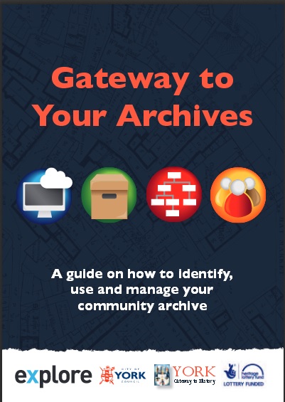 Front Cover of the Community Archives PDF Booklet