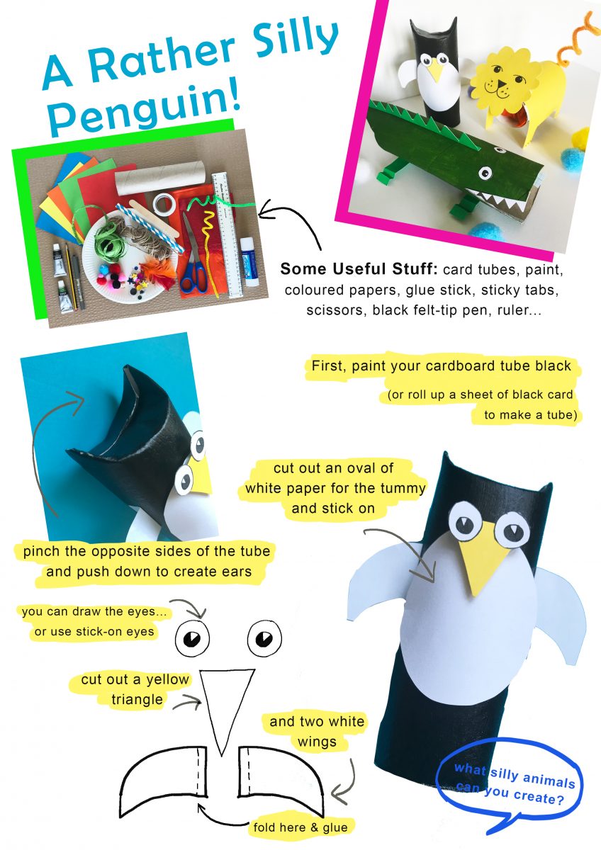 A Rather Silly Penguin Craft Instructions PDF