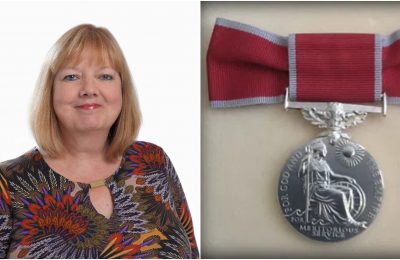 Barbara Swinn and The British Empire Medal
